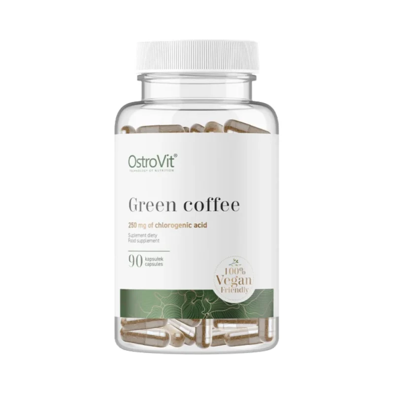 Green Coffee 500 mg / Vege / 90 капсули, 90 дози - OstroVit