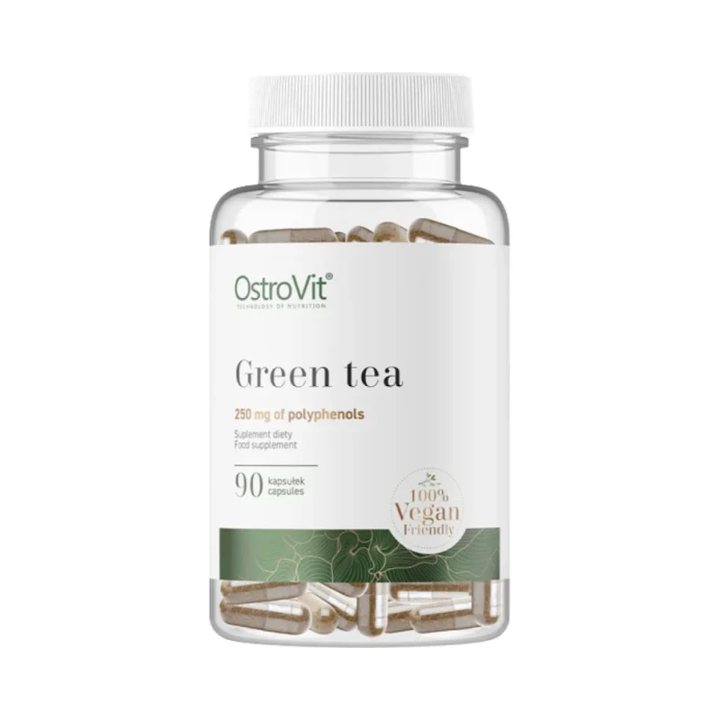 Green Tea 500 mg / Vege / 90 капсули, 90 дози - OstroVit