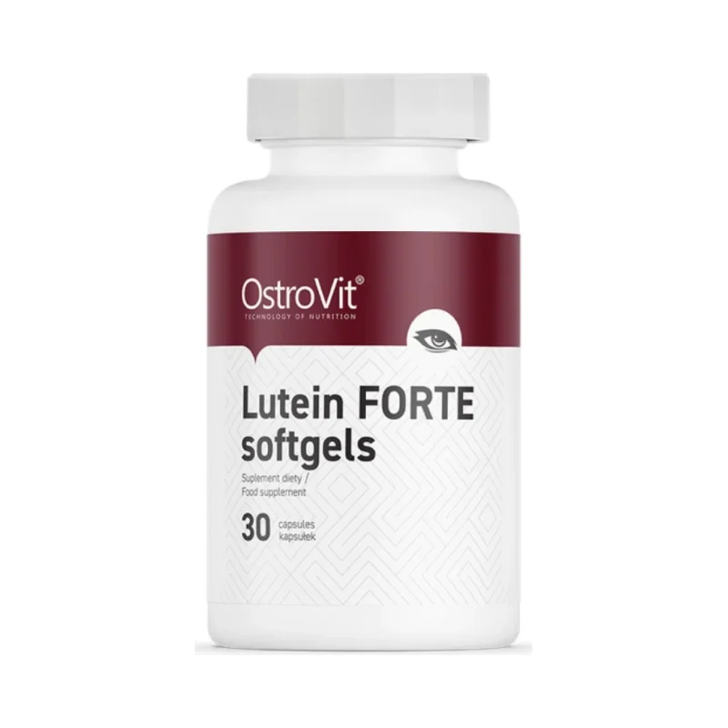 Lutein Forte / with Zeaxanthin / 30 Гел капсули, 30 дози - OstroVit