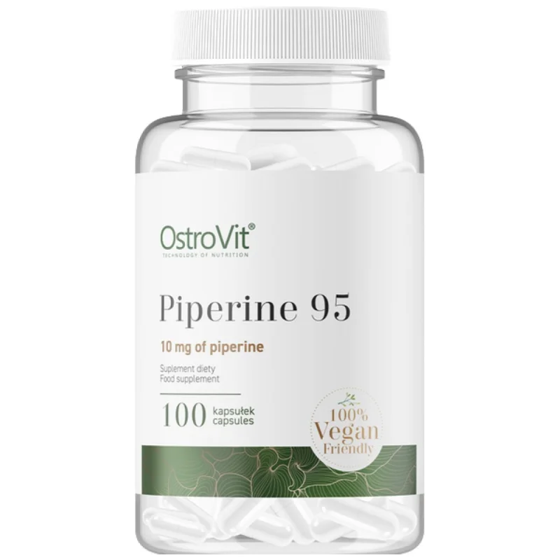 Piperine 95 Vege | 10 mg / 100 капсули, 100 дози