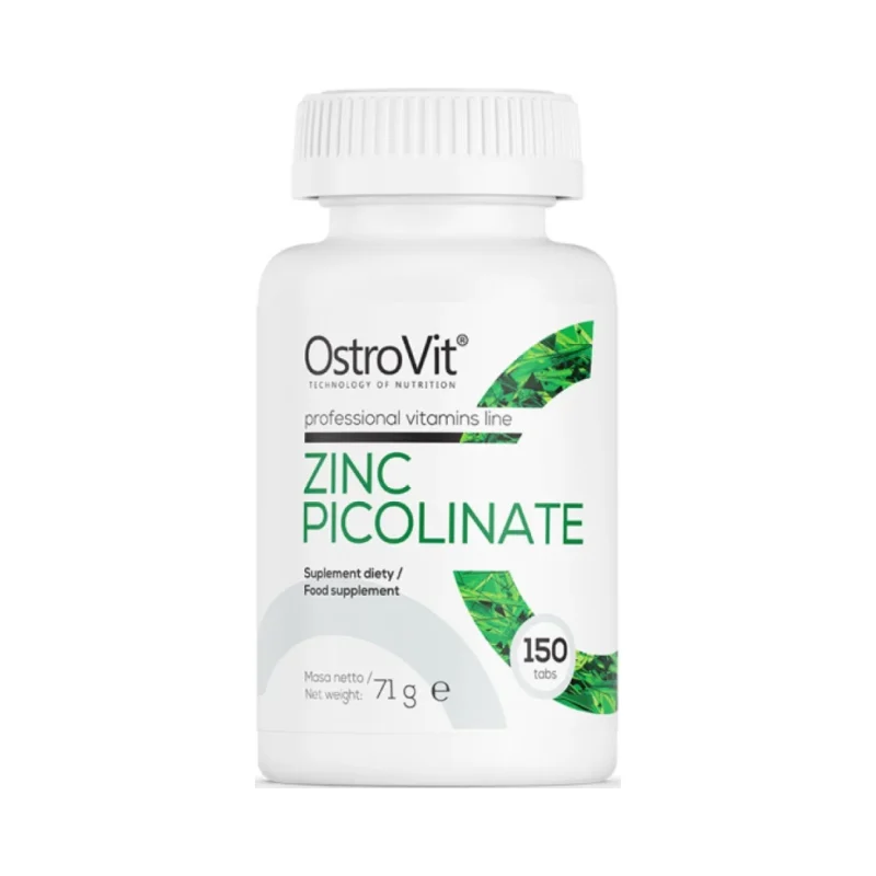 Zinc Picolinate 15 mg / 150 Таблетки, 150 дози - OstroVit