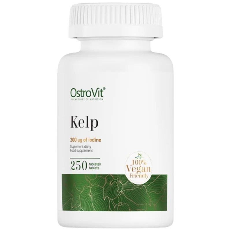 Kelp 200 mcg | Natural Iodine Source / 250 Таблетки, 250 дози