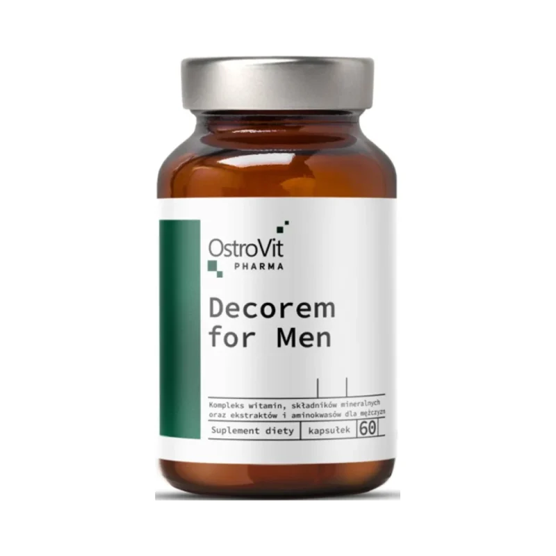 Decorem for Men / Beauty Multivitamin / 60 капсули, 30 дози - OstroVit