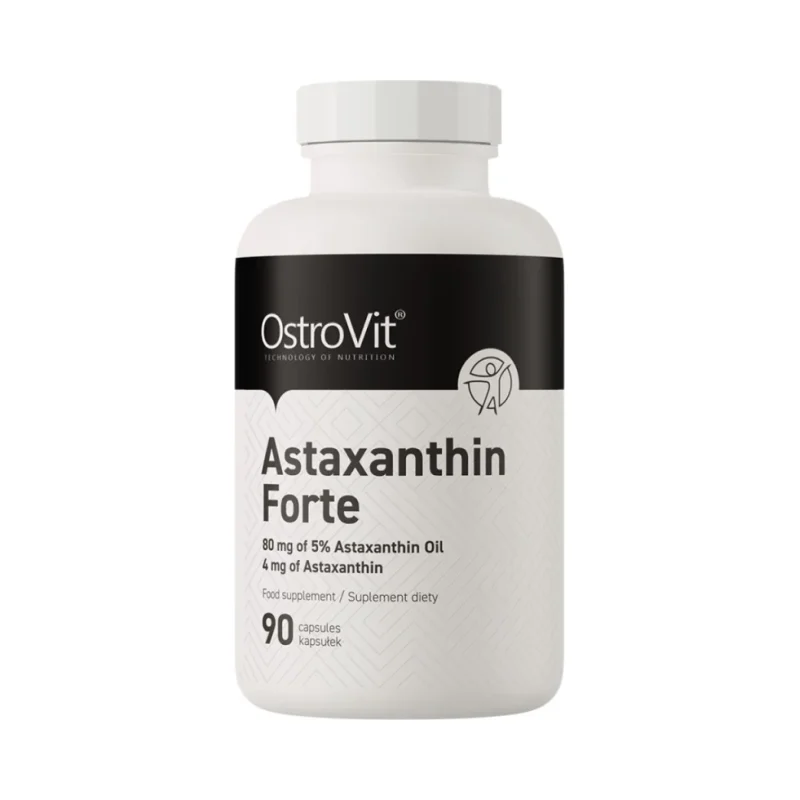 Astaxanthin Forte 4 mg / 90 Гел капсули, 90 дози - OstroVit