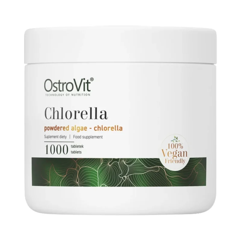 Chlorella / 1000 Таблетки, 500 дози - OstroVit