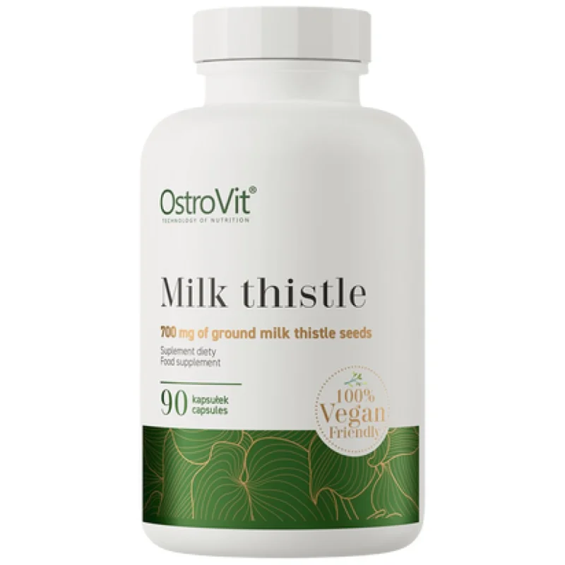 Milk Thistle 700 mg / Vege / 90 капсули, 90 дози