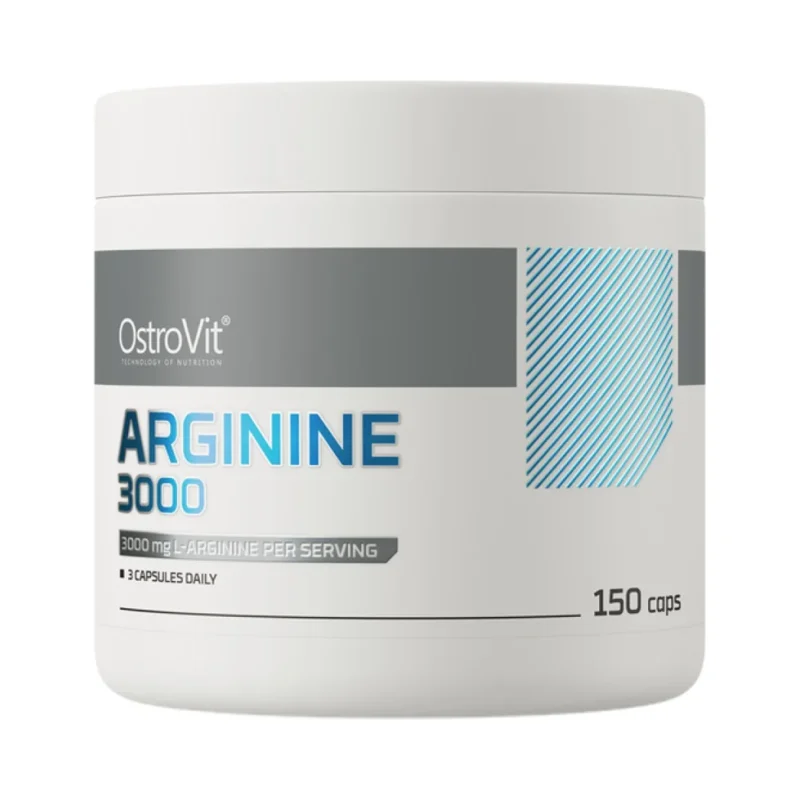 Arginine 3000 / L-Arginine Caps / 150 капсули, 50 дози - OstroVit