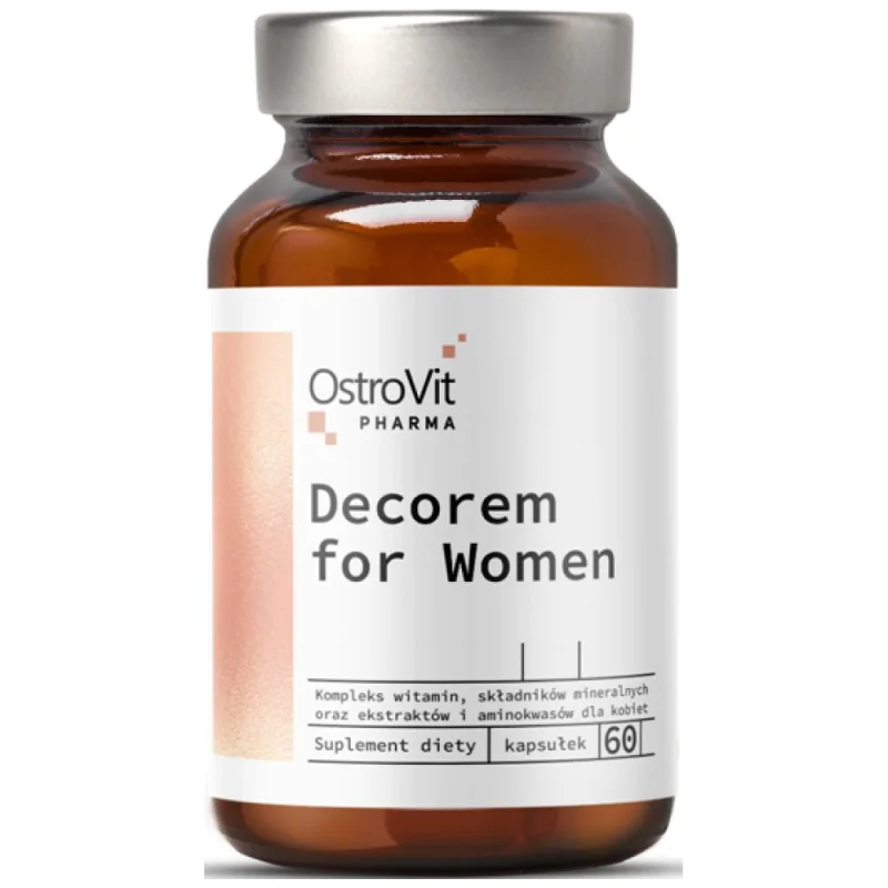 Decorem for Women / Beauty Multivitamin / 60 капсули, 30 дози
