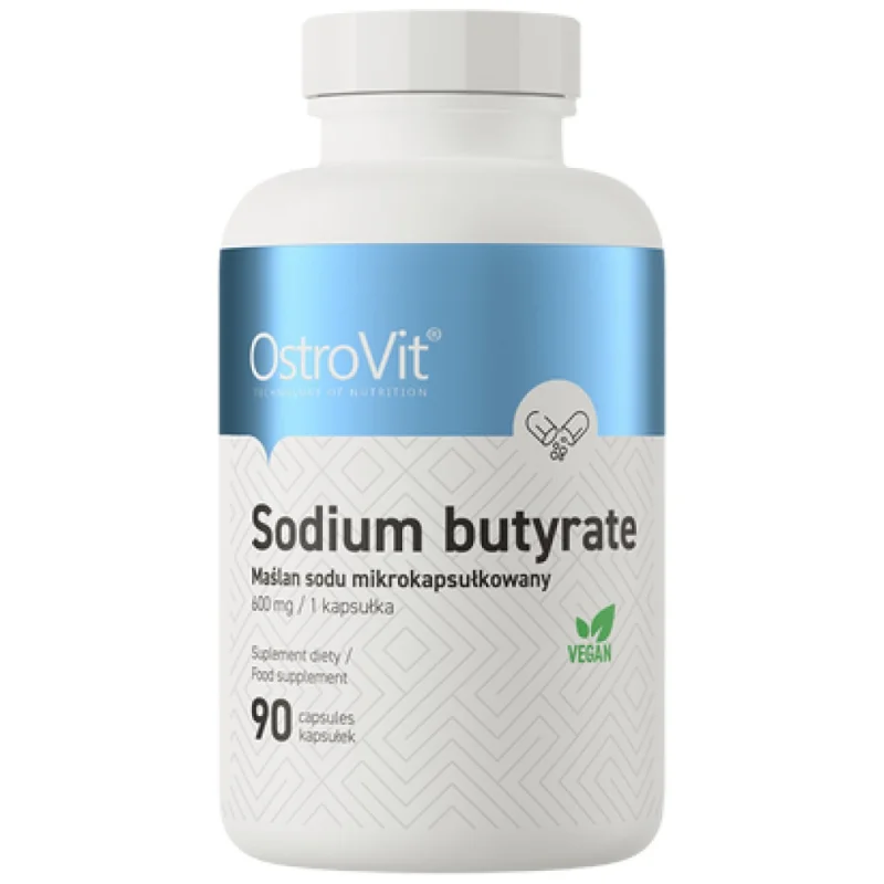 Sodium Butyrate 600 mg / 90 капсули, 90 дози