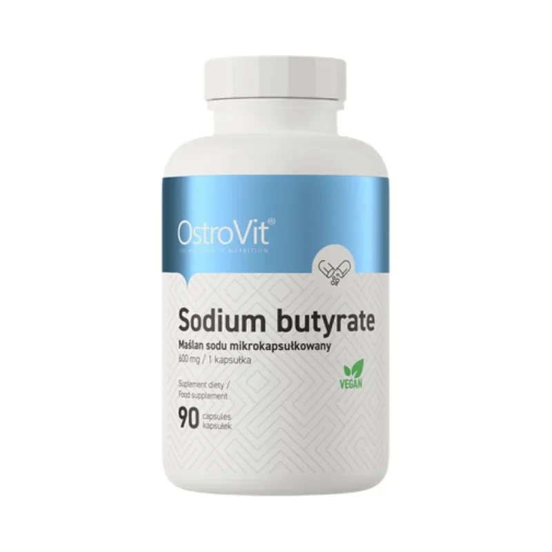 Sodium Butyrate 600 mg / 90 капсули, 90 дози - OstroVit
