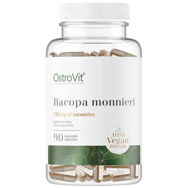 Bacopa Monnieri / Vege / 90 капсули, 90 дози
