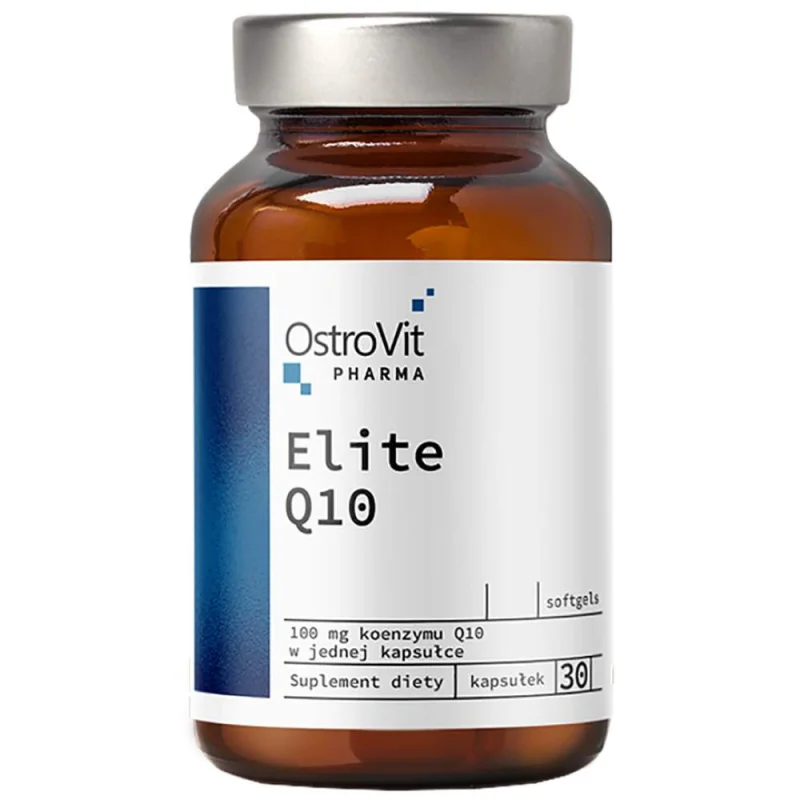 Elite Q10 100 mg | CoQ10 / 30 Гел капсули, 30 дози