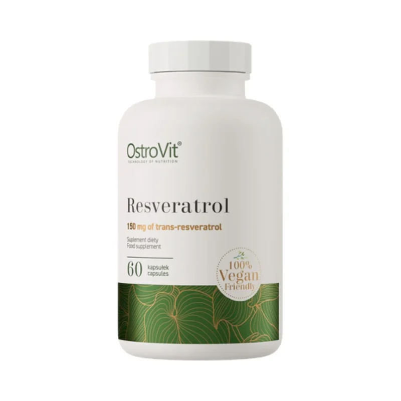 Resveratrol 150 mg / Vege / 60 капсули, 60 дози - OstroVit