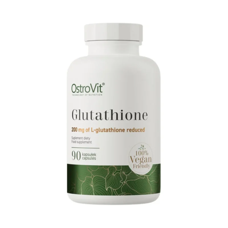 Glutathione 200 mg / Vege / 90 капсули, 90 дози - OstroVit
