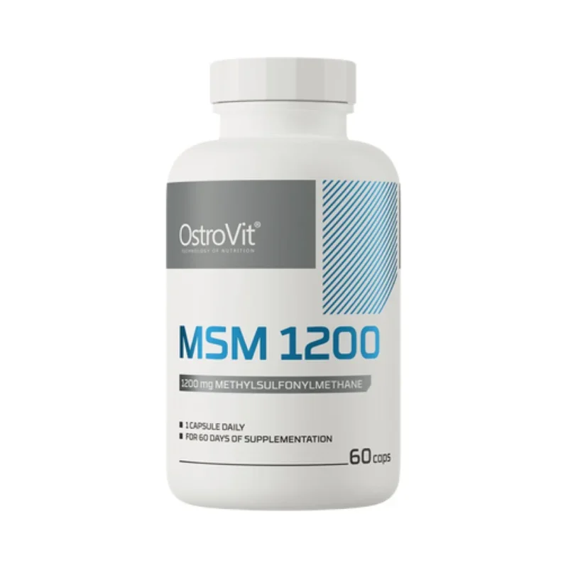 MSM 1200 mg / 60 капсули, 60 дози - OstroVit