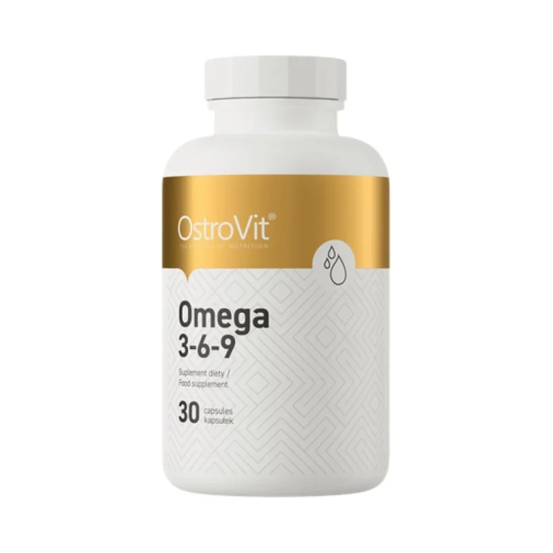 Omega 3-6-9 / 30 Гел капсули, 30 дози - OstroVit