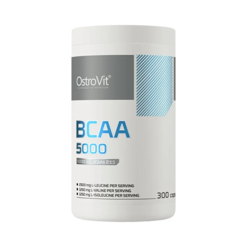 BCAA 5000 / 300 капсули, 60 дози - OstroVit