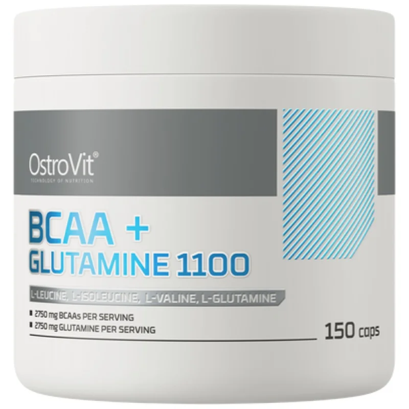 BCAA + Glutamine 5500 mg / 150 капсули, 30 дози