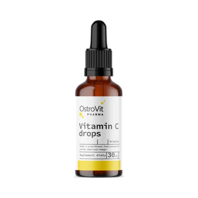 Vitamin C / Liquid Drops / 30 мл, 40 дози - OstroVit
