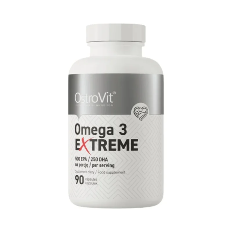 Omega 3 Extreme | 75% EPA + DHA / 90 Гел капсули, 90 дози - OstroVit