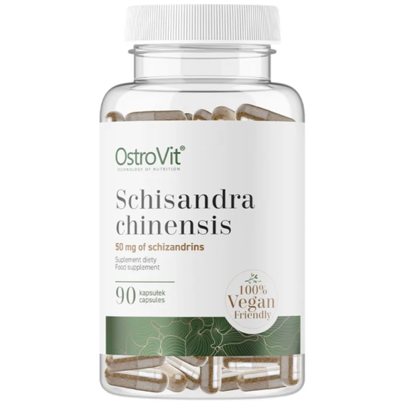 Schisandra Chinensis 500 mg / Vege / 90 капсули, 90 дози