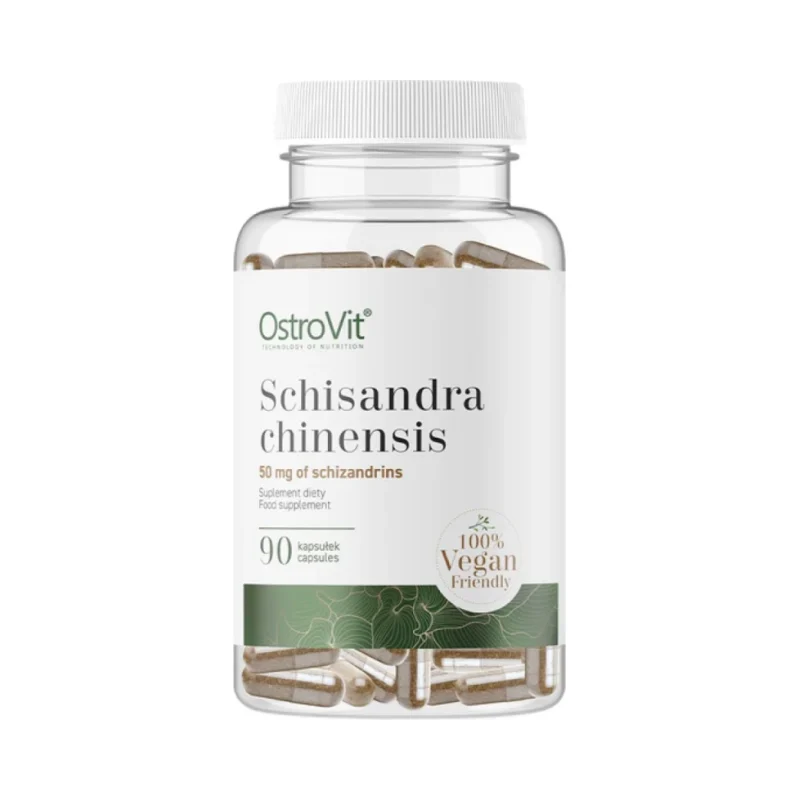 Schisandra Chinensis 500 mg / Vege / 90 капсули, 90 дози - OstroVit