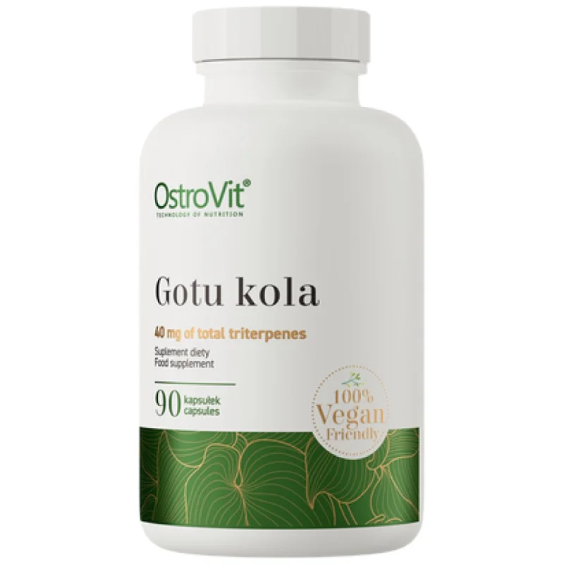 Gotu Kola 400 mg / Vege / 90 капсули, 90 дози