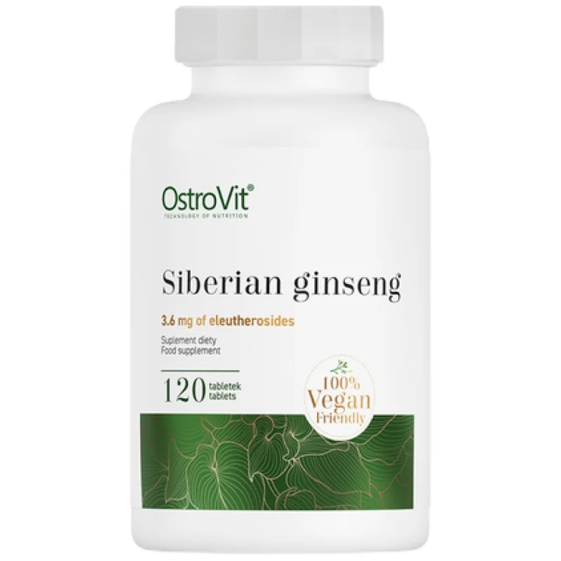 Siberian Ginseng 300 mg / 120 Таблетки, 120 дози
