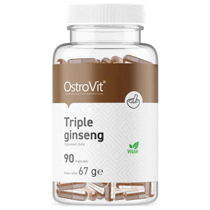 Triple Ginseng Complex / 90 капсули, 90 дози