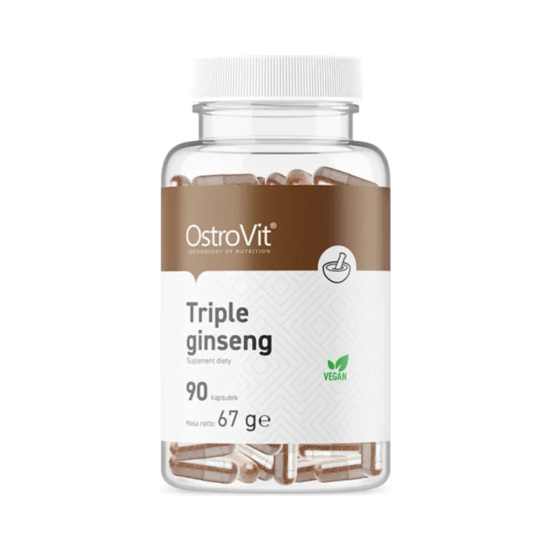 Triple Ginseng Complex / 90 капсули, 90 дози - OstroVit