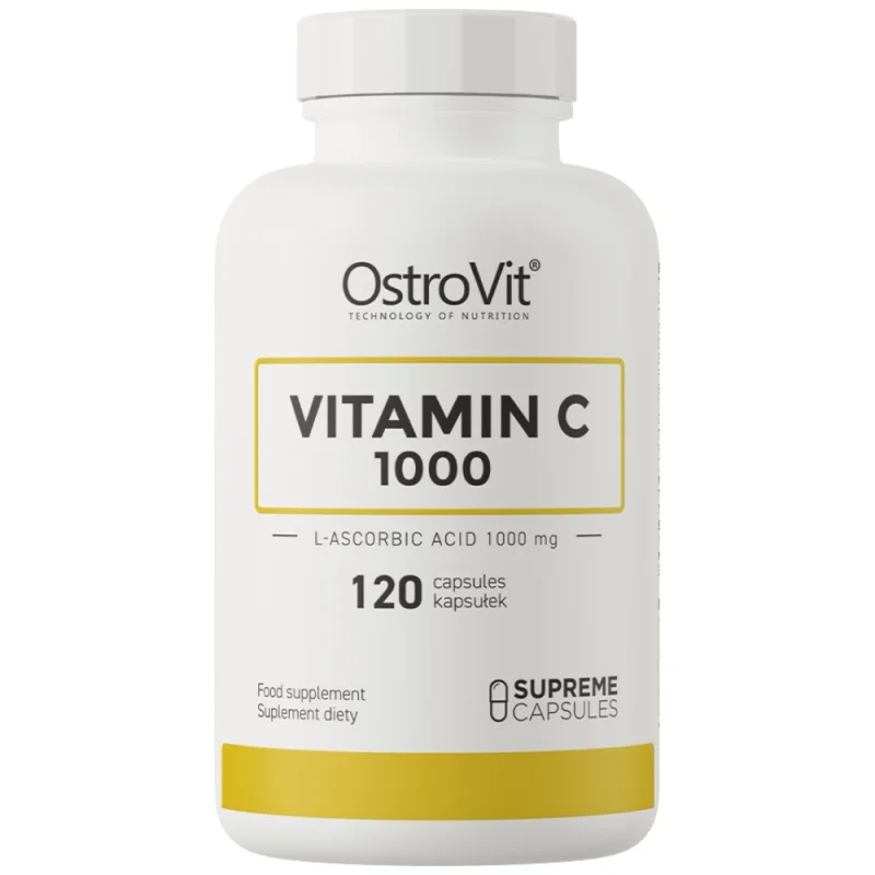 Vitamin C 1000 mg / 120 капсули, 120 дози