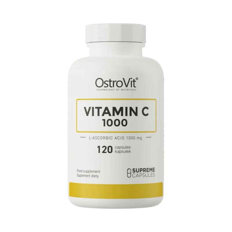 Vitamin C 1000 mg / 120 капсули, 120 дози - OstroVit