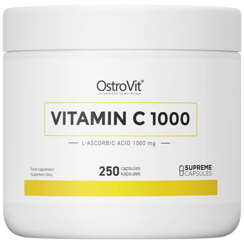 Vitamin C 1000 mg / 250 капсули, 250 дози