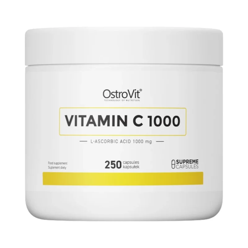 Vitamin C 1000 mg / 250 капсули, 250 дози - OstroVit