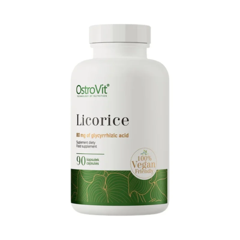 Licorice 400 mg / Vege / 90 капсули, 90 дози - OstroVit