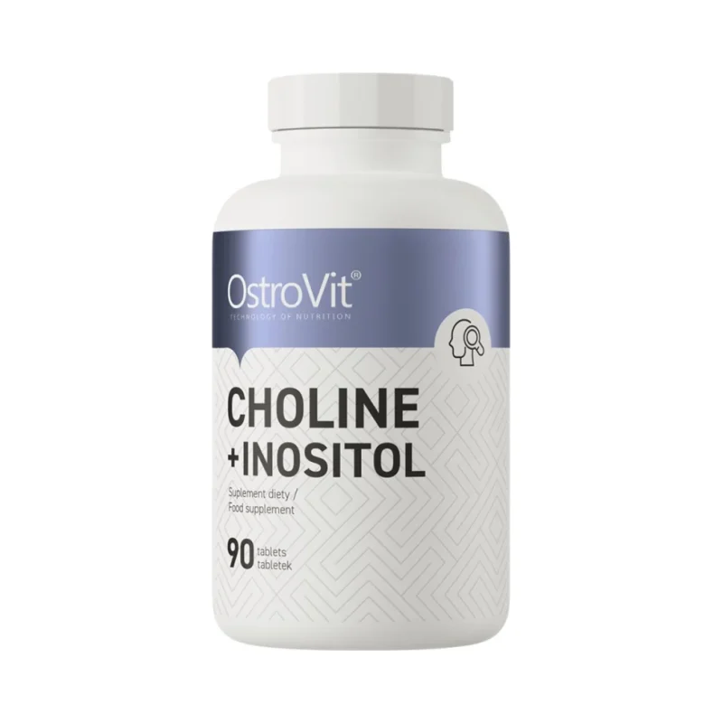 Choline + Inositol / 90 Таблетки, 90 дози / 120 Таблетки - OstroVit