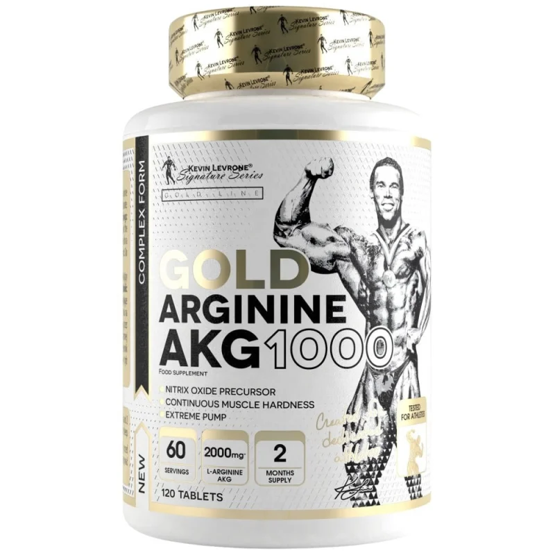 Gold Arginine AKG 1000 | AAKG 1000 (60 дози) / 120 Таблетки