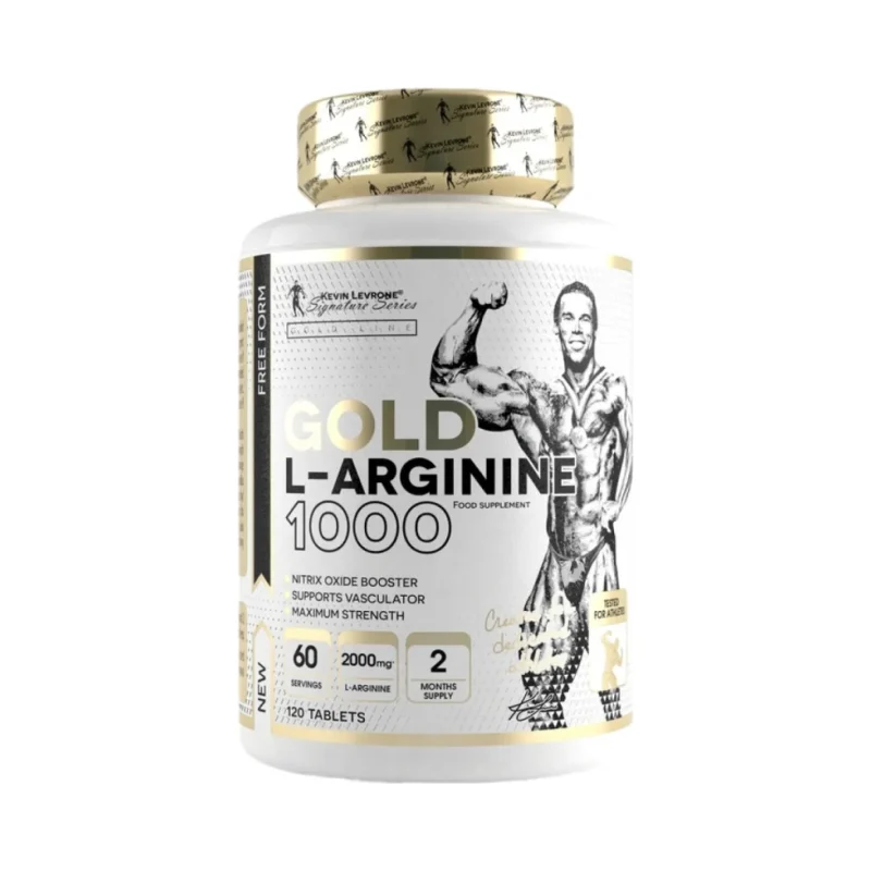 Gold Line / L-Arginine 1000 (60 дози) / 120 Таблетки - Kevin Levrone