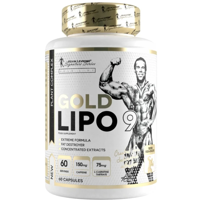 Gold Line / Lipo 9 - Thermogenic Fat Burner (60 дози) / 60 капсули