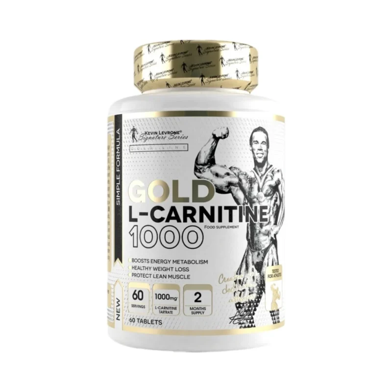 Gold Line / L-Carnitine 1000 (60 дози) / 100 Таблетки - Kevin Levrone