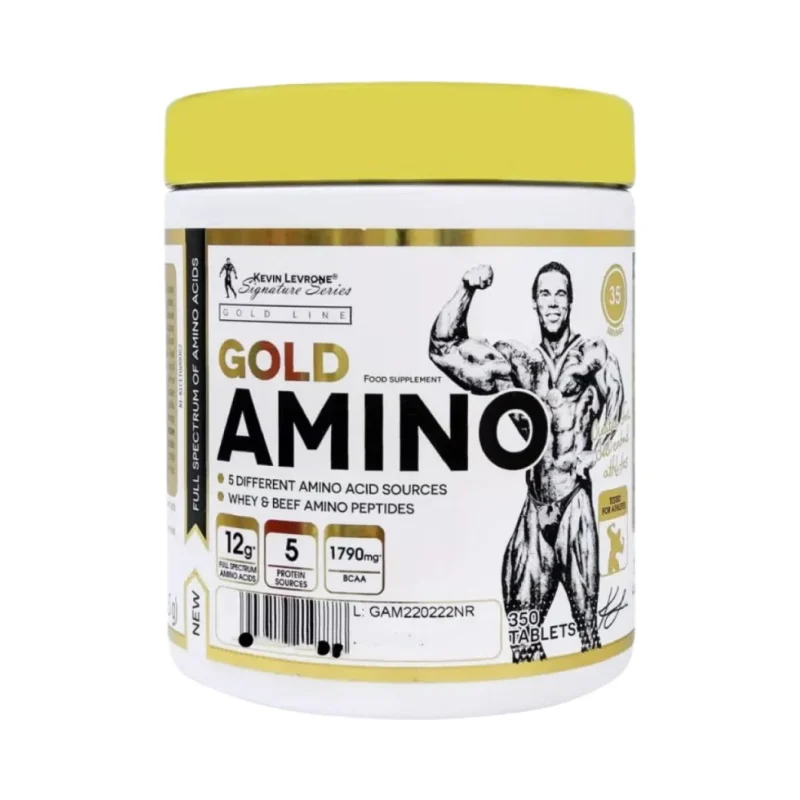Gold Amino | Whey & Beef Amino Peptides / 350 Таблетки - Kevin Levrone
