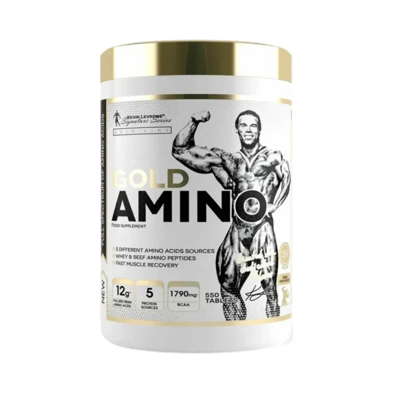 Gold Amino | Whey & Beef Amino Peptides / 550 Таблетки - Kevin Levrone