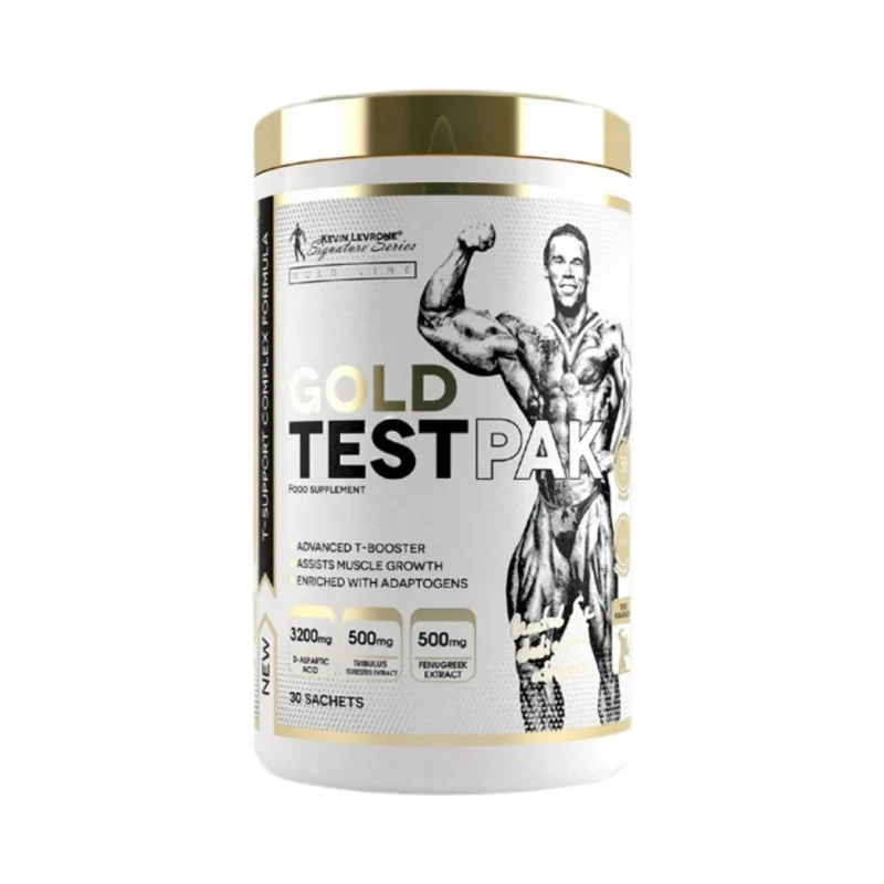 Gold Test Pak | with DAA, Fenugreek & Tribulus (30 дози) / 30 Пакета - Kevin Levrone