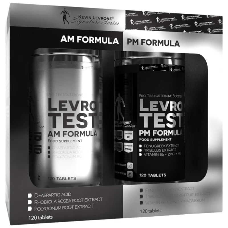 LevroTEST AM/PM Formula (30 дози) / 2 x 120 Таблетки