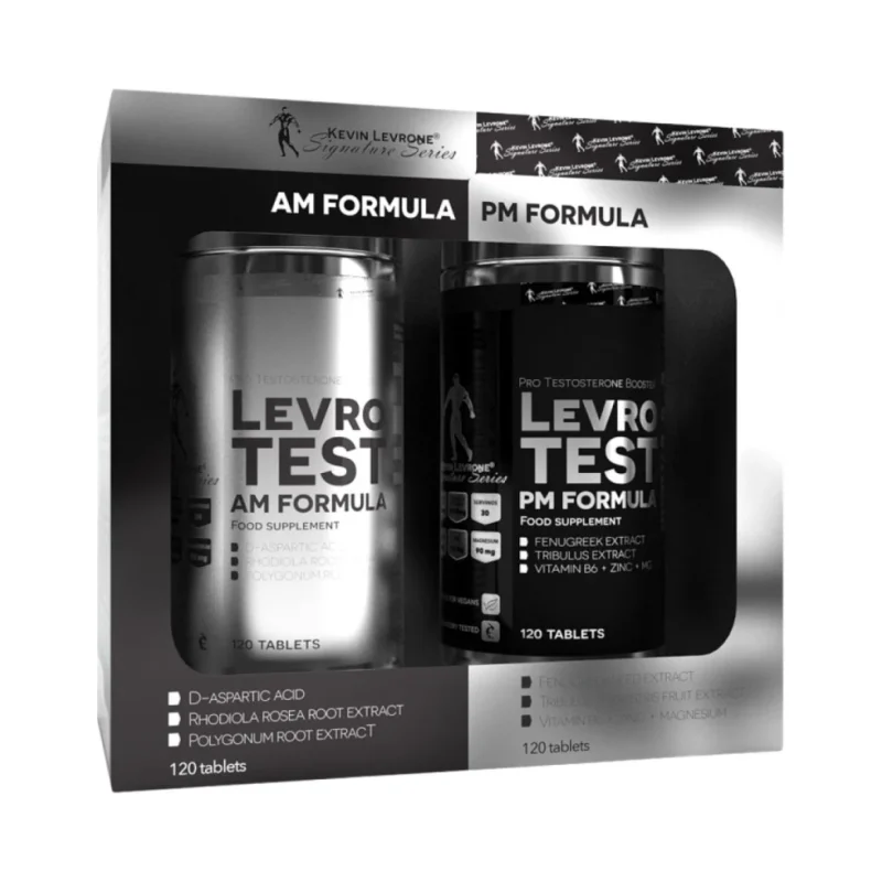 LevroTEST AM/PM Formula (30 дози) / 2 x 120 Таблетки - Kevin Levrone