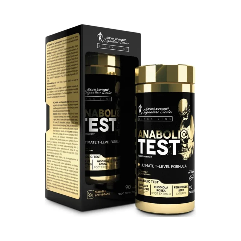 Black Line / Anabolic Test (30 дози) / 90 Таблетки - Kevin Levrone