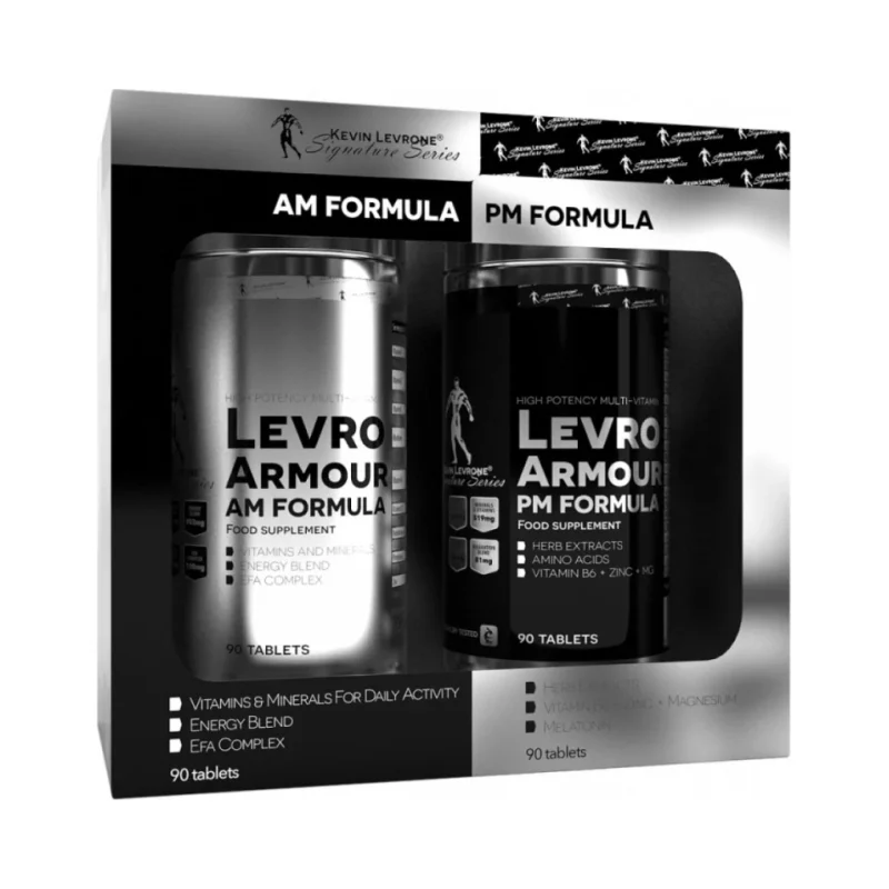 LevroArmour AM & PM Formula (30 дози) / 2 x 90 Таблетки - Kevin Levrone