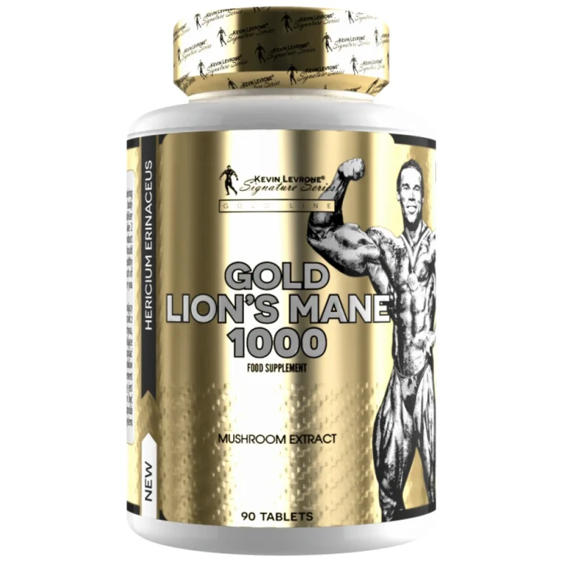 GOLD Lion's Mane 1000 (45 дози) / 90 Таблетки