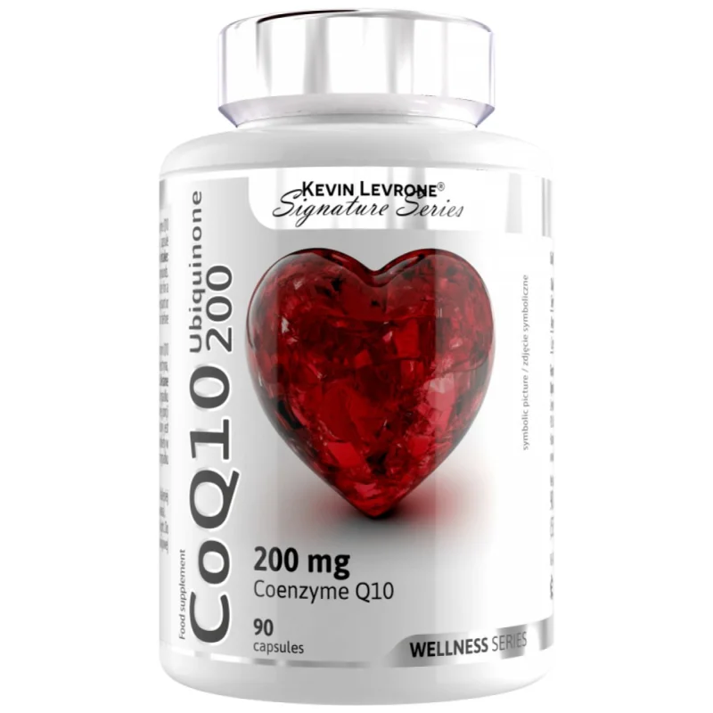 CoQ10 Ubiquinone 200 mg | Coenzyme Q10 (90 дози) / 90 капсули