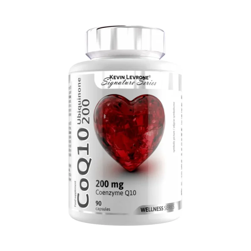 CoQ10 Ubiquinone 200 mg | Coenzyme Q10 (90 дози) / 90 капсули - Kevin Levrone